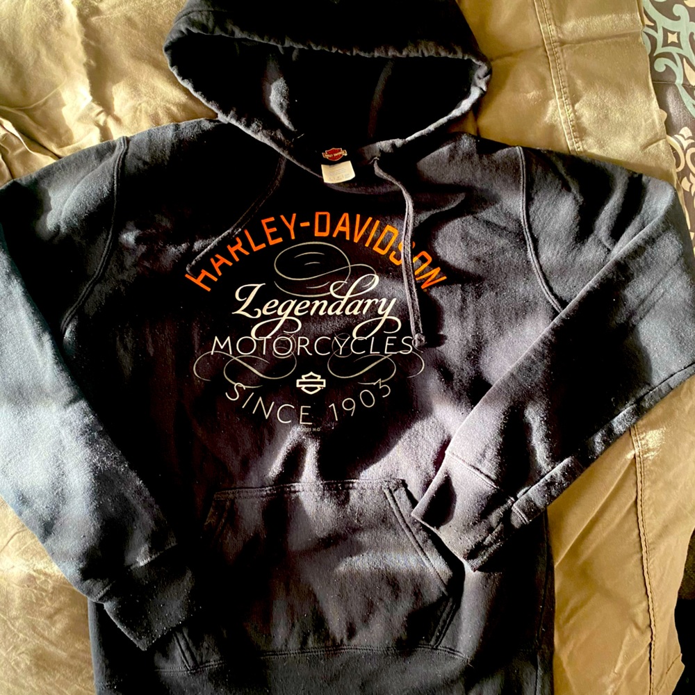 Harley Davidson Women’s Harley Davidson New York Hoodie Black -Size Small